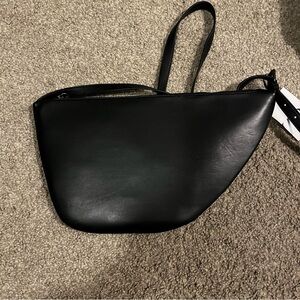 NWT Zara Leather Crossbody Bag